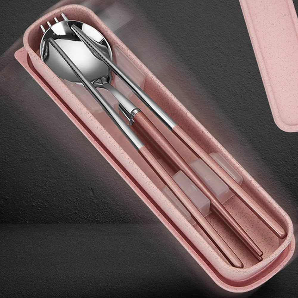 Amazon | OUNONA カトラリーセット 携帯用 弁当用 食器 セット